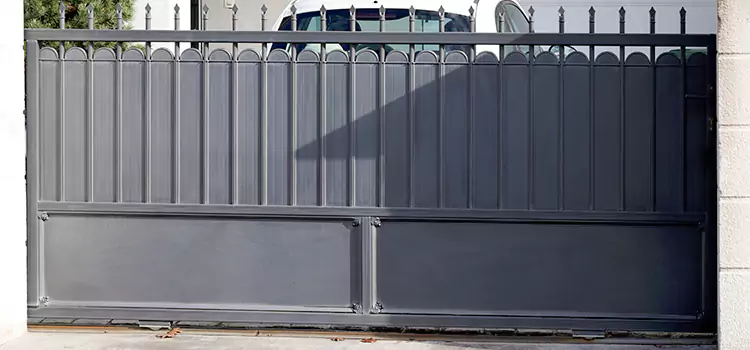 Metal Driveway Gate Installation Palatine